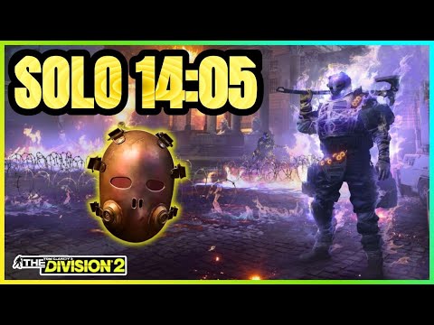 Division 2 Incursion SOLO! 14:05 WRIGHT MASK Unlocked!