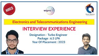 Wipro Interview Experience | Designation: TURBO Hiring ( Engineer)