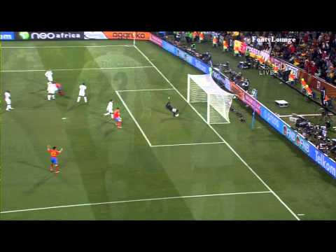 David Villa 1 0 Honduras