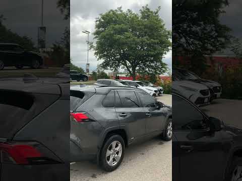 2022 Toyota RAV4 Hybrid XLE AWD in Gray for sale at Forbes Waterloo Toyota in Waterloo, ON
