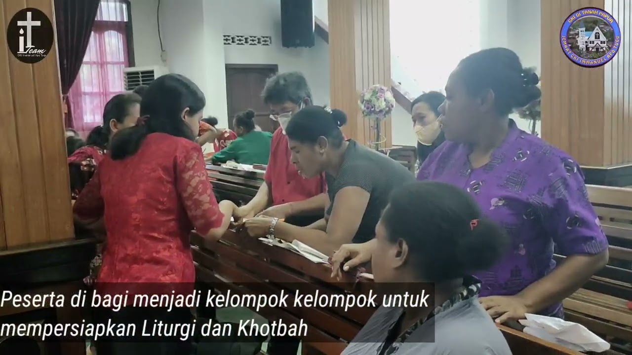 Pelatihan menyusun liturgi dan membuat renungan praktis 05 Juni 2022