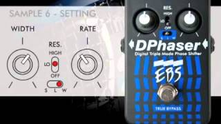 Video thumbnail for EBS DPhaser Pedal by Gear4music Guitars