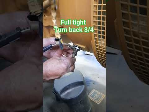 Speed sensor adjustment #caterpillar #c7 #engine #generator