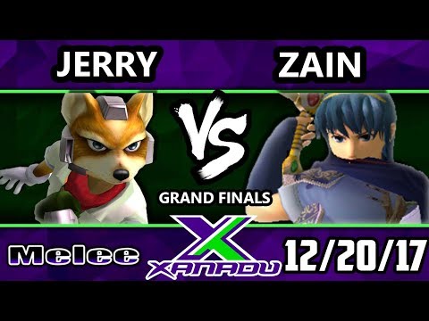 S@X 233 Melee - Jerry (Fox) Vs. Zain (Marth) - Smash Melee Grand Finals - SSBM