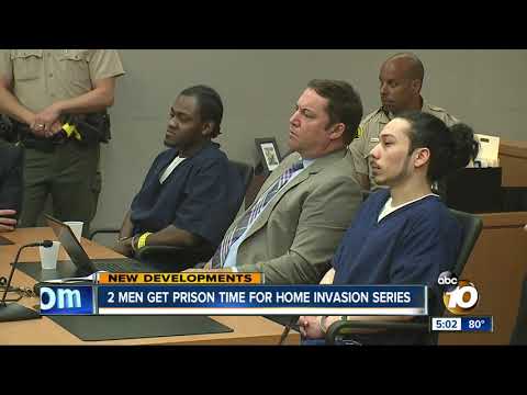 2 men get prison time for San Diego home invasion spree