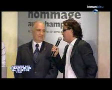 Hommage aux champions de suisse 2007 - Jun.A Rink-hockey