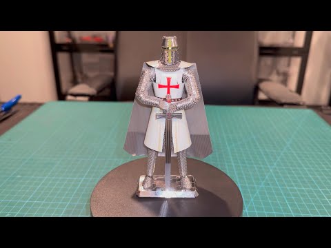 Metal Earth Premium Series Templar Knight Tutorial