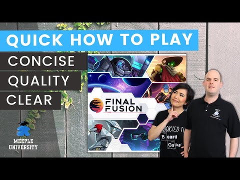 Final Fusion Board Game - Quick How to Play