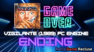 Vigilante (1989) PC Engine Turbografx Irem ending [Retro Gaming]
