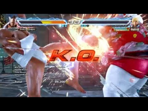 Me (Heihachi) vs Hurricane (Bob)