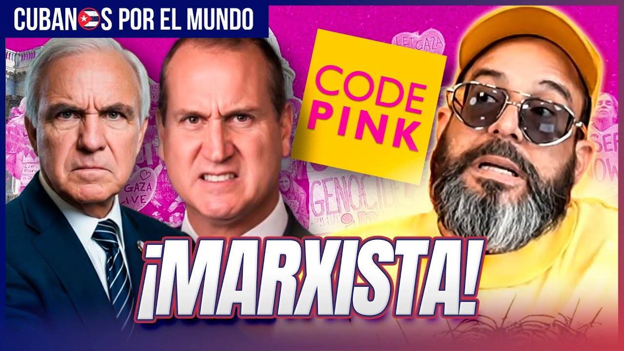 “No hablo con marxistas”: Díaz-Balart y Gimenez frenan provocación de activista de The Code Pink