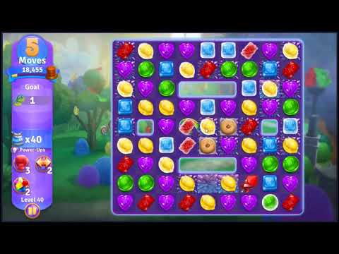 Willy Wonkas Sweet Adventure Level 40 - NO BOOSTERS 🍫 | SKILLGAMING ✔️