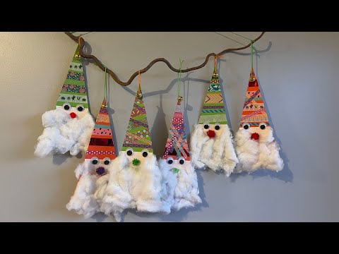 Bricolage de Noël avec les enfants : petits lutins