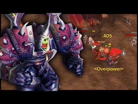 3 Alliance Vs. 1 Rank 14 WARRIOR - WoW Classic FRESH PVP!!