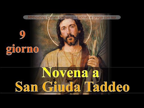 Novena to St. Jude Thaddeus - 9th day - for help in difficult, hopeless cases