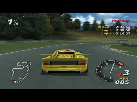 Total Immersion Racing (PS2, 2002) - Talheimring (Arcade Race)