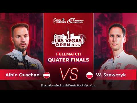 Albin Ouschan vs Wojciech Szewczyk | Las Vegas Men's Open 2026
