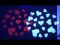 ADJ Inno Spot LED with custom 'Hearts' Gobo ...