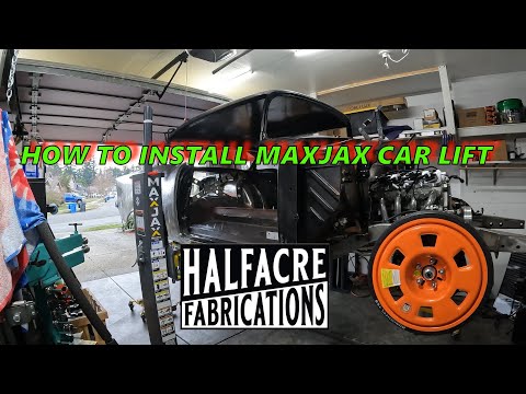 How to Install MaxJax Portable Car Lift Start to Finish!