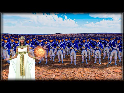 5.000 Cleopatra vs 2 Million Upgraded French Army - Ultimate Epic Battle Simulator 2