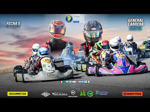 Fecha 5 - General Cabrera - En VIVO - Campeonato Cordobés de Karting sobre Asfalto 2026
