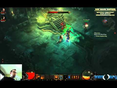 Diablo 3 - Skeleton King Boss Fight