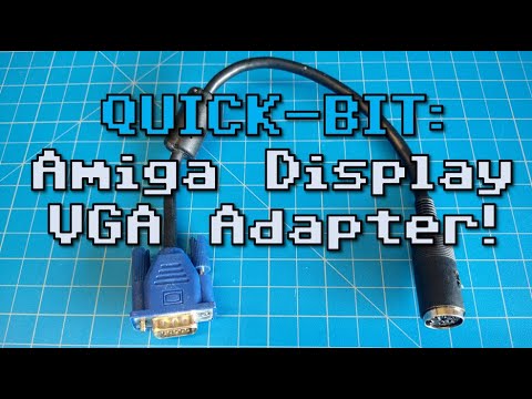 QUICK-BIT: Amiga Display VGA Adapter