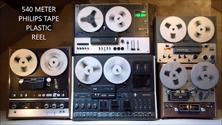 Video thumbnail for THE BIG FAST WIND TEST: AKAI GX-210D, PHILIPS N4515, SANSUI SD-5000, TELEFUNKEN 3000, UHER 263 by Arnoud Besseling