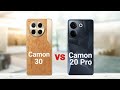 Tecno Camon 30 vs Tecno Camon 20 Pro