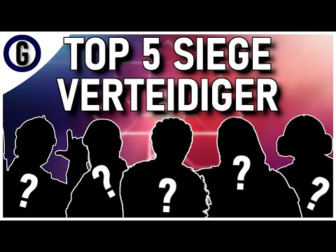 Die Top 5 Verteidiger - Rainbow Six Siege [Deutsch]
