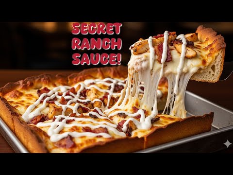 The Ultimate Chicken Bacon Ranch Pizza Experience!