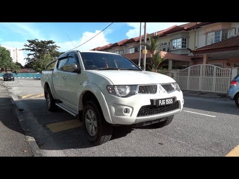 2009 Mitsubishi Triton DI-D Start-Up, Full Vehicle Tour, and Quick Drive