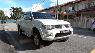 2009 Mitsubishi Triton DI-D Start-Up, Full Vehicle Tour and Quick Drive
