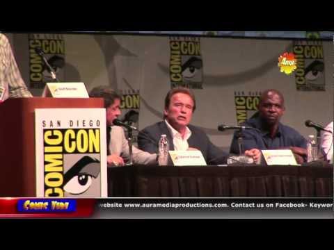 Arnold Schwarzenegger at San Diego Comic Con