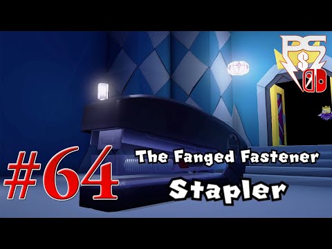 Paper Mario: The Origami King PsS Playthrough Part 64 - Stapler