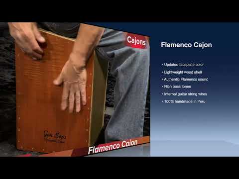 Gon Bops Flamenco Cajon Drum Natural Handmade Lightweight +Bag, Seatpad, Shipping  Authorized Dealer image 3