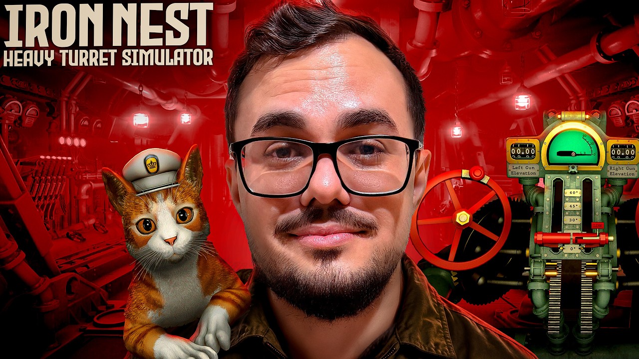 UM SIMULADOR DE OPERADOR DE ARTILHARIA - IRON NEST: Heavy Turret Simulator