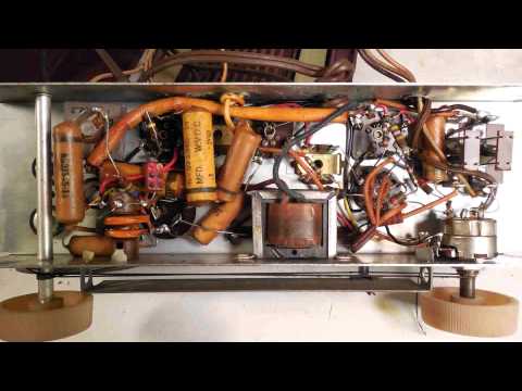 Portable Tube Radio Repair, test tubes and check all coils