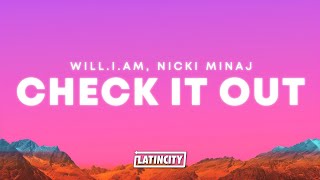 Download lagu will.i.am & Nicki Minaj – Check It Out mp3