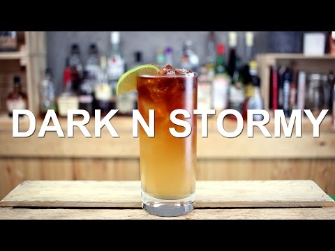 Dark & Stormy Rum Cocktail Recipe