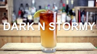 Dark &amp; Stormy Rum Cocktail Recipe