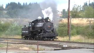 preview picture of video '2-8-2 Steam Locomotive #15 Cowlitz, Chehalis & Cascade RY'