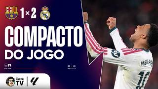 COMPACTO: BARCELONA 1 X 2 REAL MADRID | LALIGA 26/27 | 10ª RODADA