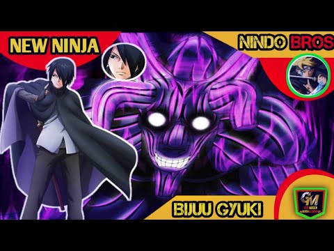 Naruto Private English Update Papa Sasuke & Bijuu Gyuki - Full battle