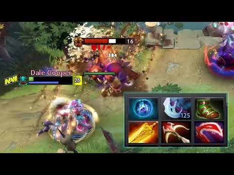 Sumail prefers Dota 1 build (Linken into Radiance) on Weaver