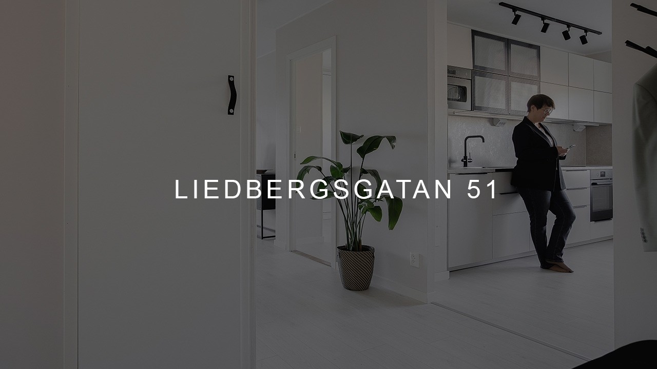 3 rum Lägenhet på Liedbergsgatan 51 Växjö Centrum Växjö kommun - video