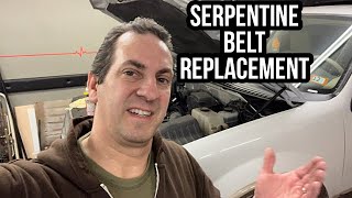 How To Replace Serpentine Belt Ford Expedition 5.4 Engine 2009-2014