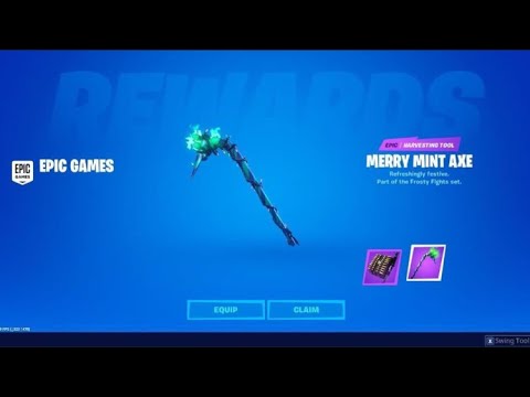 *NO CODE* How To Get The Minty PICKAXE For FREE in Fortnite (Season 2 Chapter 2 FREE Minty Axe Code)