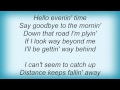 Eric Clapton - Dead End Road Lyrics