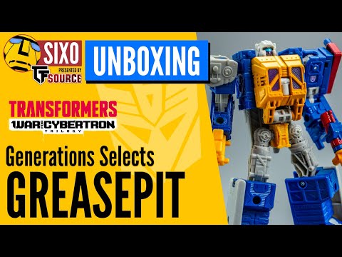 UNBOXING: Transformers WFC Generations Selects WFC-GS12 Deluxe Class Greasepit